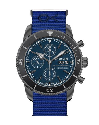 Breitling Superocean Heritage 2 44mm Blue Canvas M133132A1C1W1 C1W1