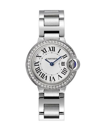 Cartier Ballon Bleu 28MM Diamond Bezel W4BB0015