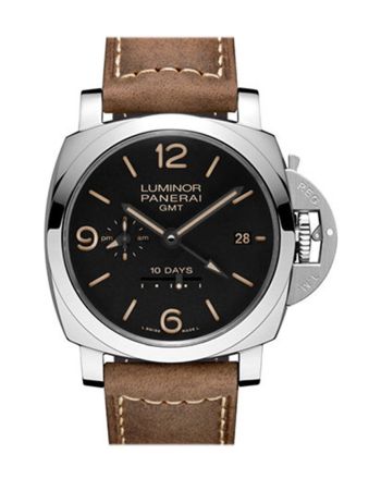 Panerai Luminor 1950 10 Days GMT Black Dial Men's Watch PAM00533