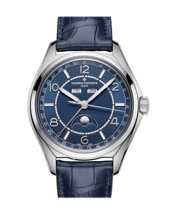 Vacheron Constantin Fifty Six Complete Calender Automatic Blue Dial Men's Watch 4000E/000A-B548