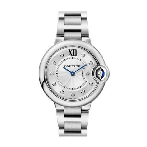 Cartier Ballon Bleu 33MM Diamond Dial W4BB0020