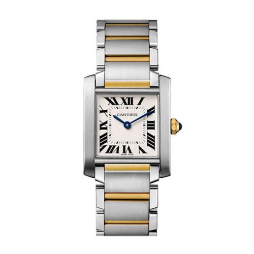 Cartier Tank Francaise Steel Yellow Gold W2TA0003