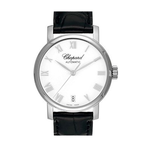 Chopard Classic White Dial 33mm White Gold Ladies Watch 124200-1001