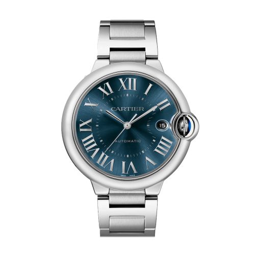 Cartier Ballon Bleu 44mm Blue Dial WSBB0061