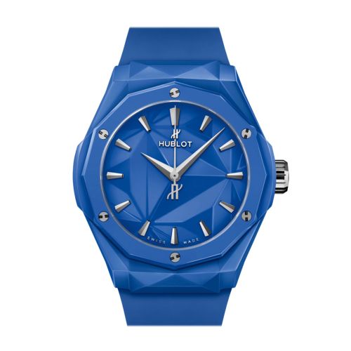 Hublot Classic Fusion Orlinski Blue Ceramic 40mm Watch 550.ES.5100.RX.ORL21