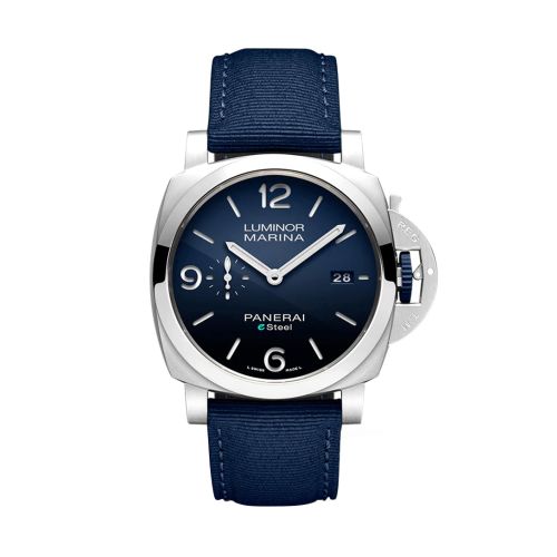 Panerai Luminor Marina Esteel Blue Dial PAM01157