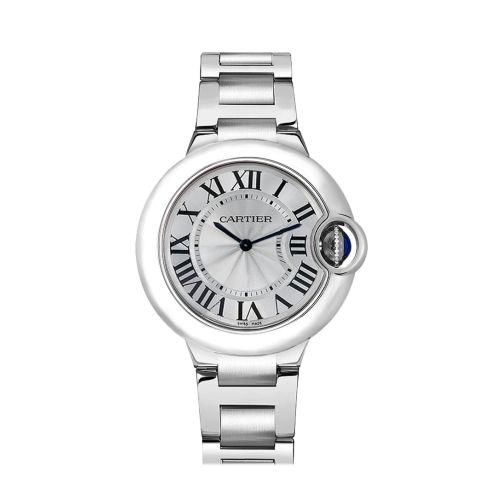 Cartier Ballon Bleu 33MM Stainless Steel Quartz W6920084