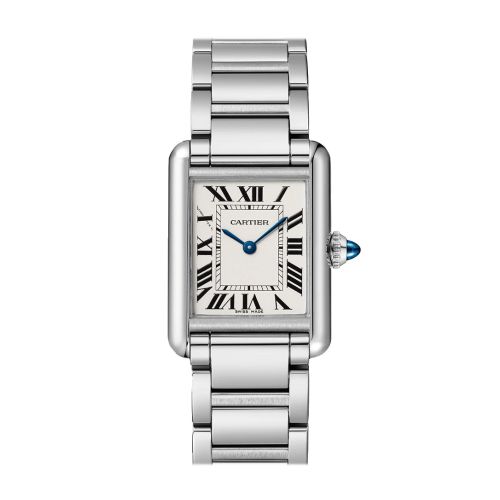 Cartier Tank Must Silver Dial Small WSTA0051